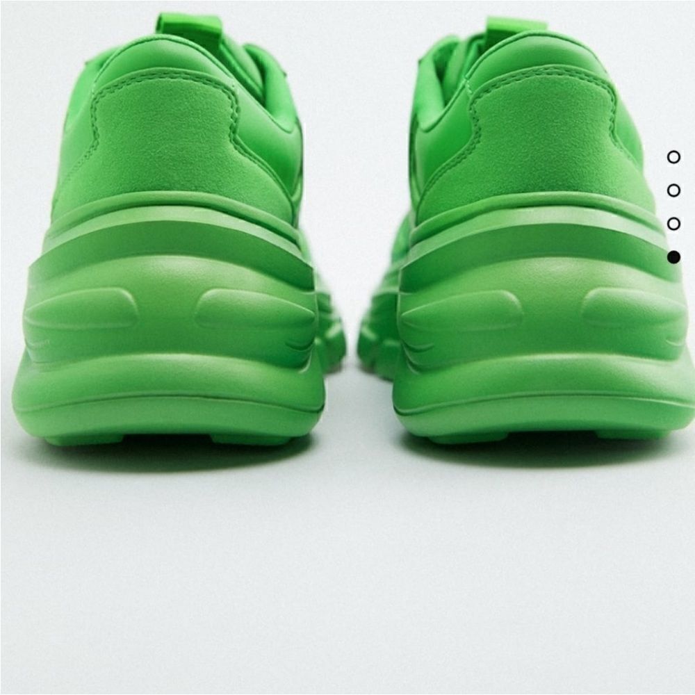 Zara Solid Color Sneakers Size 6 - Picture 5 of 15